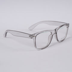 White Grey Optical Frame Design