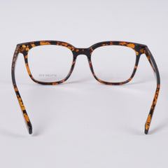 Black Orange Shade Optical Frame