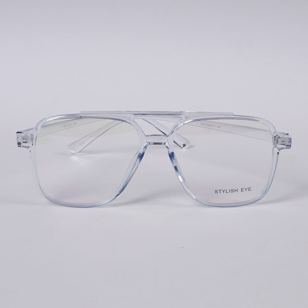 White Blue Shade Optical Frame 1