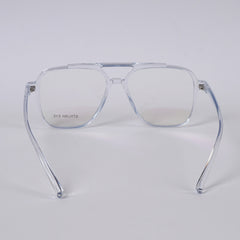 White Blue Shade Optical Frame 1