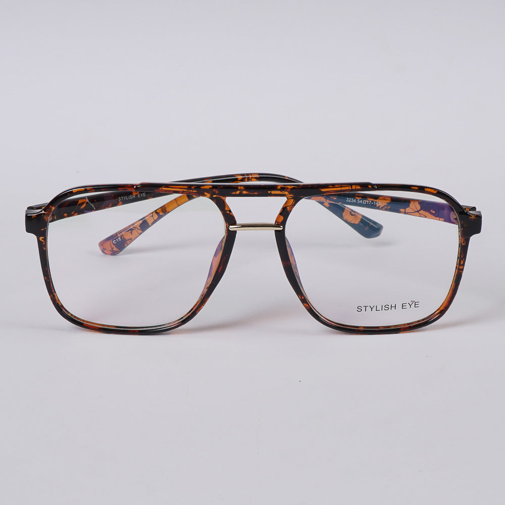 Orange Black Shade Optical Frame 1
