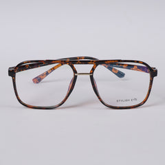 Orange Black Shade Optical Frame 1