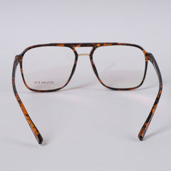 Orange Black Shade Optical Frame 1