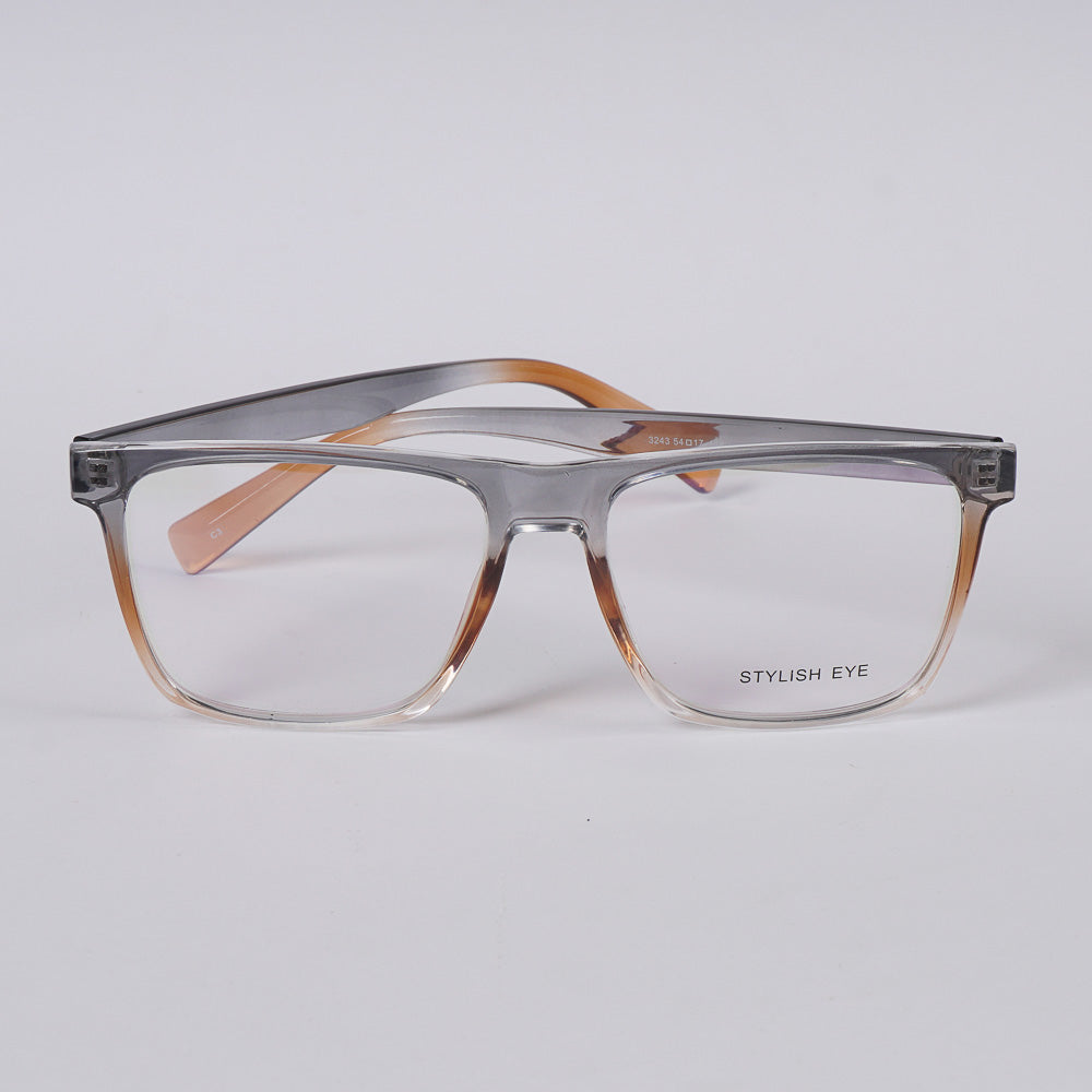 Grey Orange Shade Optical Frame 1