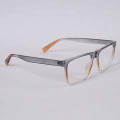 Grey Orange Shade Optical Frame 1
