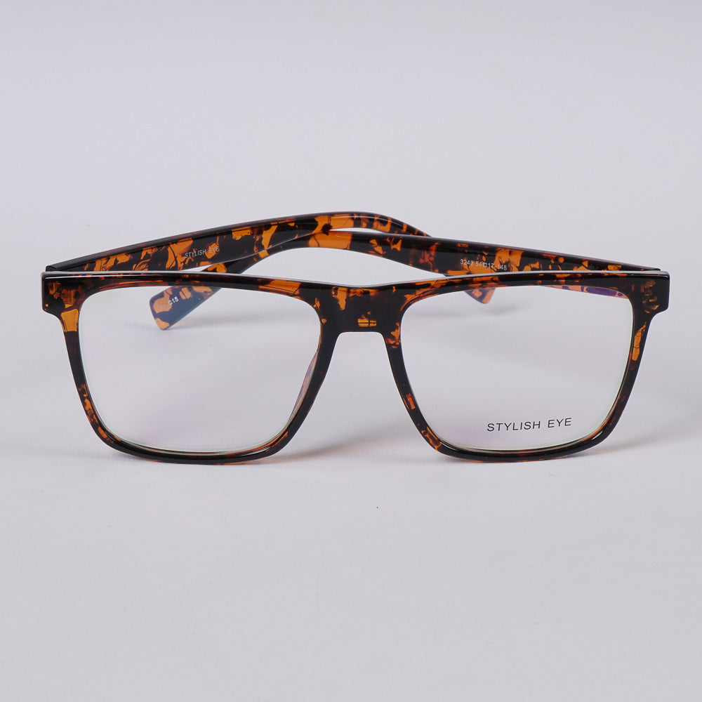 Orange Black Shade Optical Frame 1