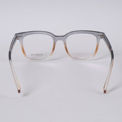 Grey Orange Shade Optical Frame