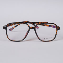 Orange Black Shade Optical Frame 2