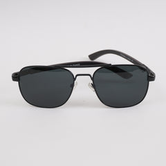 Black Sunglasses with Black Shade Wooden Stick