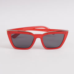 Red Frame Sunglasses with Black Shade