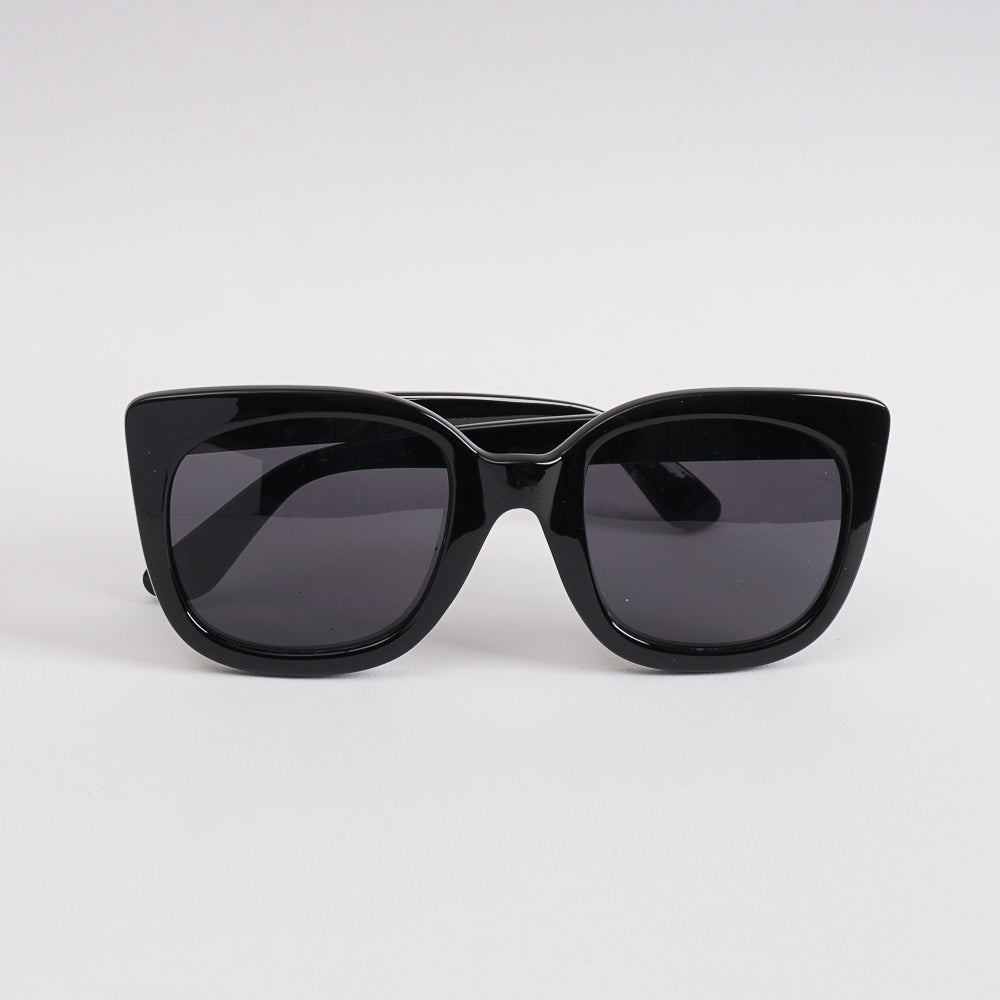Black Frame Sunglasses with Black Shade