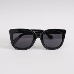 Black Frame Sunglasses with Black Shade