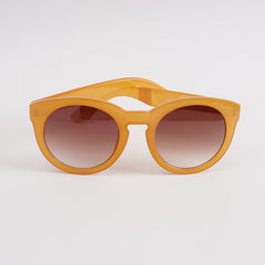 Lite Orange Womens Sunglasses with Black Shade