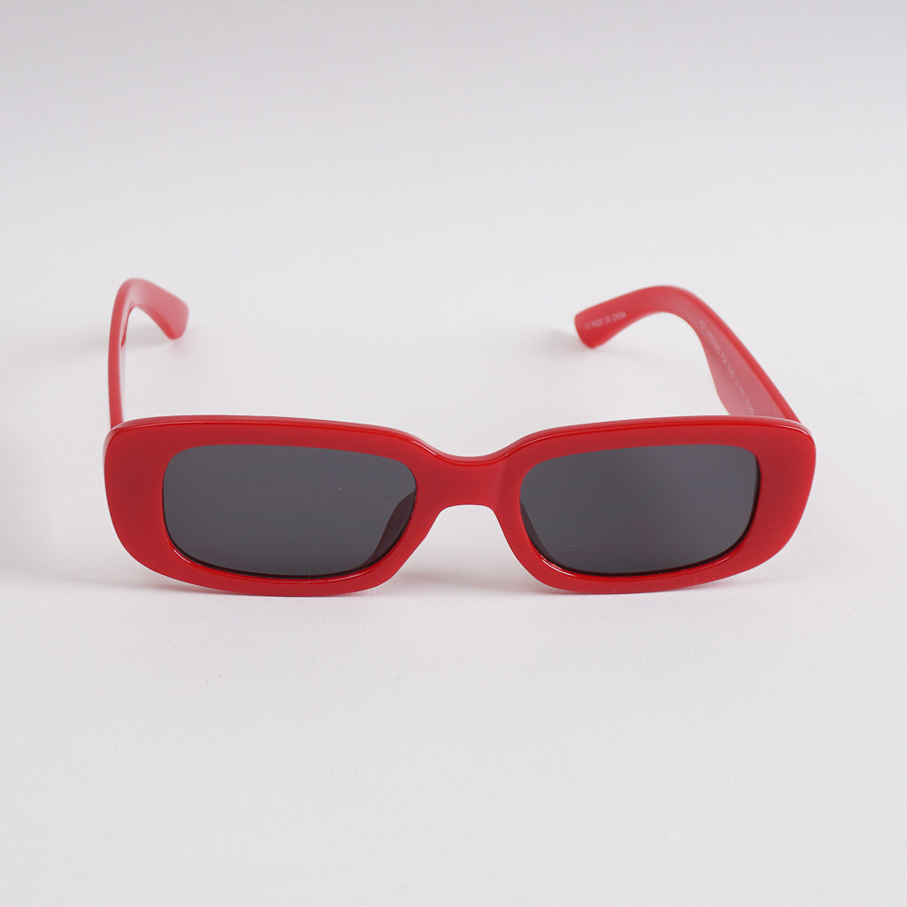 Red Sunglasses with Black Shade