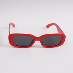 Red Sunglasses with Black Shade