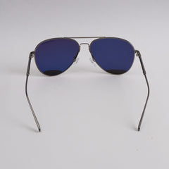 Metallic Sunglasses with Black Shade P