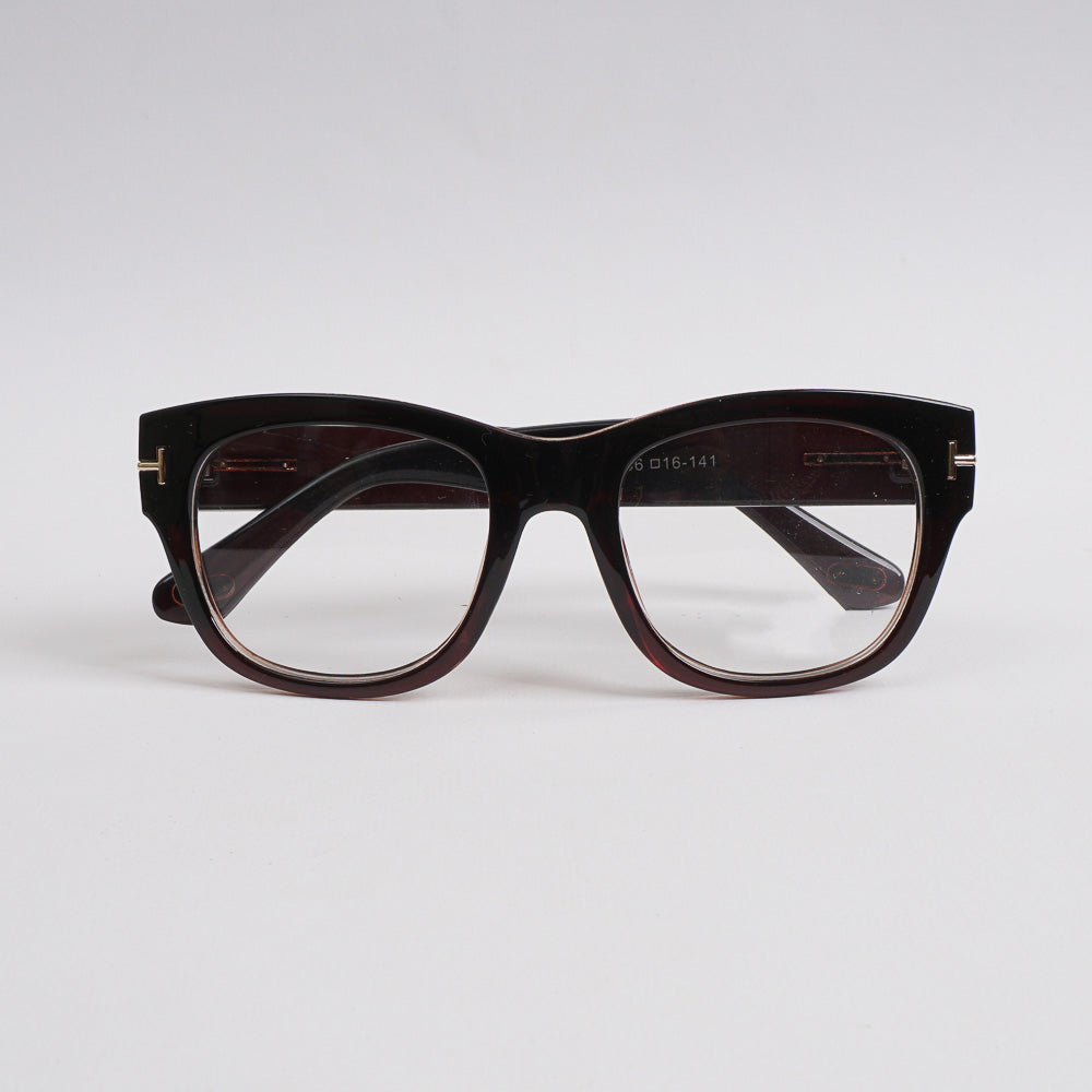 Brown Shade Optical Frame For Men & Women TF