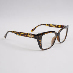 Yellow-Black Shade Optical Frame For Men & Women G