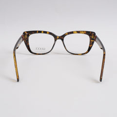 Yellow-Black Shade Optical Frame For Men & Women G