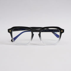 Blck White Optical Frame For Men & Women