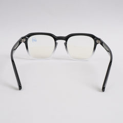 Blck White Optical Frame For Men & Women