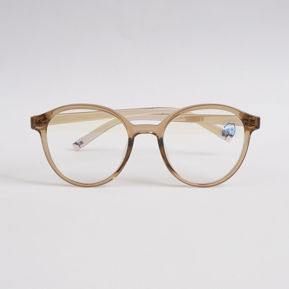 Lite Brown Shade Optical Frame For Men & Women