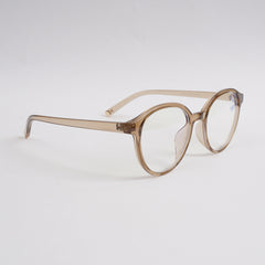 Lite Brown Shade Optical Frame For Men & Women