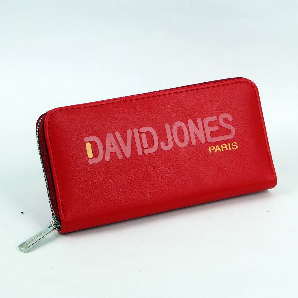 Red Zipper DJ5225 Long Wallet