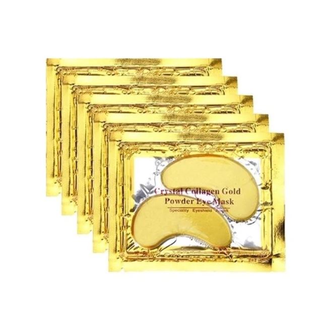 Gold Powder Crystal Collagen Eye Mask
