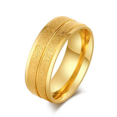 Golden 8mm Scrub Ring - Thebuyspot.com