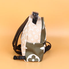 Green Classic Backpack American Style Small Bag - Thebuyspot.com