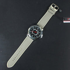 Grey Rubber Strap Grey Dial 1367 Men's Wrist Watch