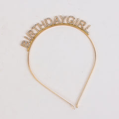 Hair Headband Metal For Parties Bride to be happy birthdays