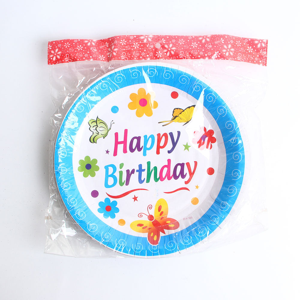 Happy Birthday Party Plates HSB