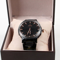 Black Dial 1173 Men's Wrist Watch