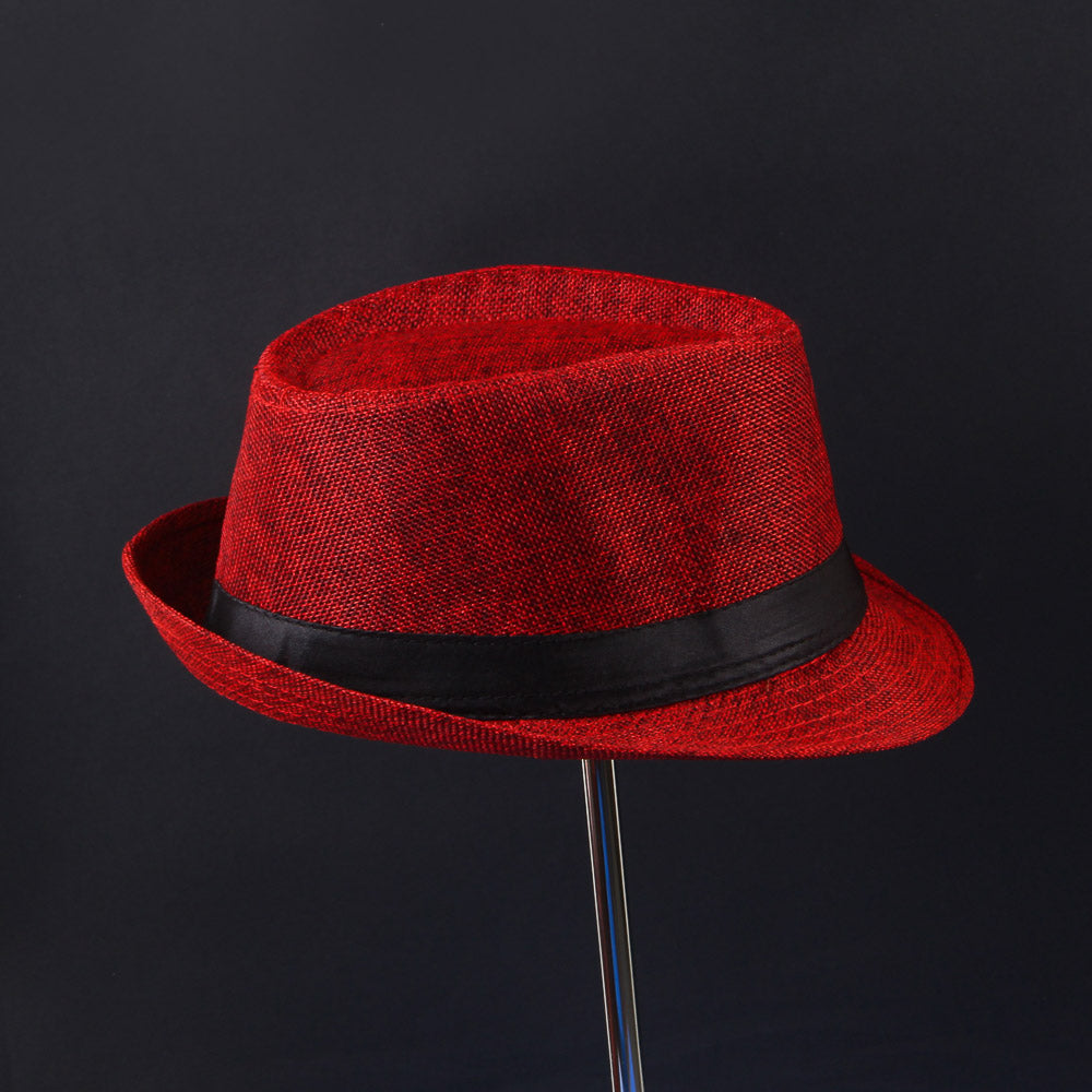 Outdoor Top Jazz Red Style New Fashion Retro Men Couple Cap