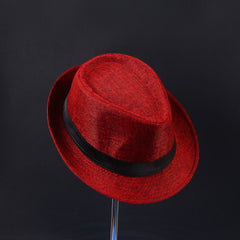 Outdoor Top Jazz Red Style New Fashion Retro Men Couple Cap