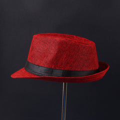 Outdoor Top Jazz Red Style New Fashion Retro Men Couple Cap