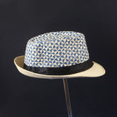 Summer Casual Plaid Cap Beach Straw Caps Fedora Sun Hats