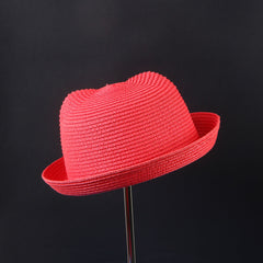 Pink Cat Ear Style Sun Hat