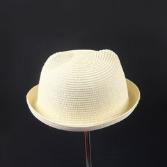 White Cat Ear Style Sun Hat