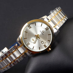 Silver Chain Silver Dial 1241 Men's Wrist Watch