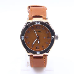Brown Leather Strap 1186 Men's Wrist Watch