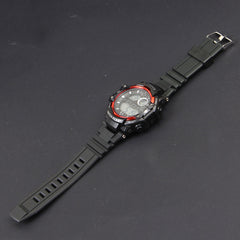 Black Strap Digital Sports C1094 Kids Watch