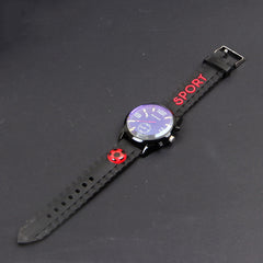 Black Strap Sports C1092 Kids Watch
