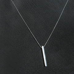 Silver Bar Chain Locket