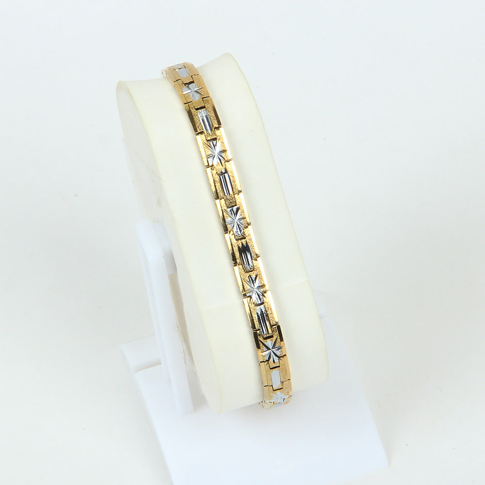 New Golden Silver Chain Bracelet