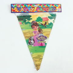 Kids Birthday Character Party Flags  SO
