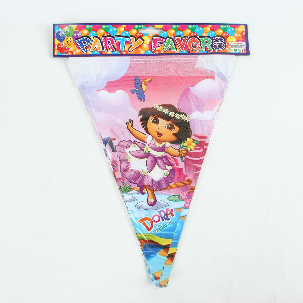 Kids Birthday Character Party Flags  DO-1