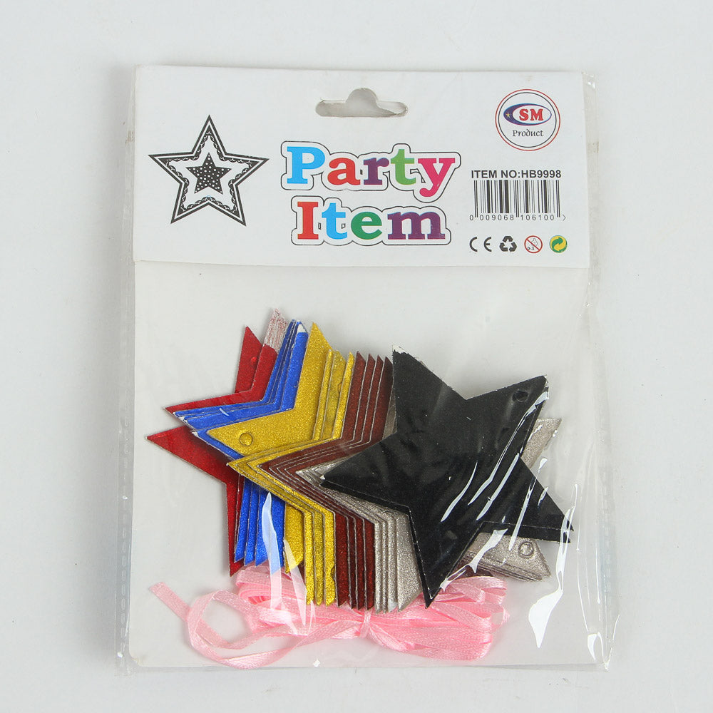 Birthday Items Hanging Stars